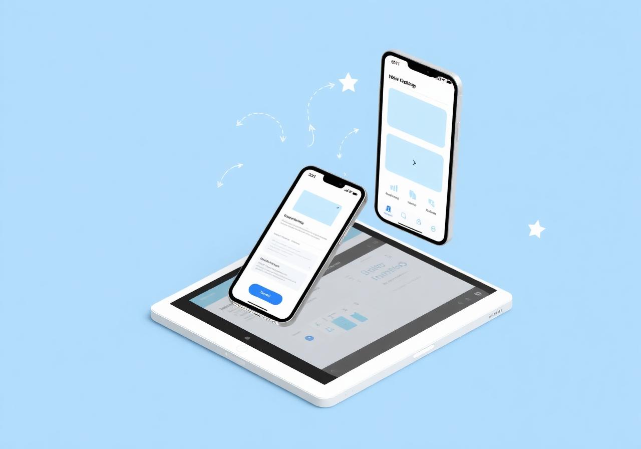 UI / UX Design illustration
